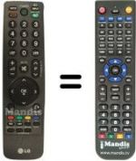 Replacement remote control SEC14261