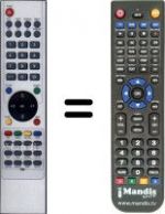Replacement remote control WHV15990