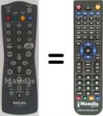 Replacement remote control SEC2823