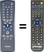 Replacement remote control Philips SEC2711