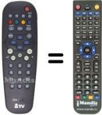 Replacement remote control SEC0513