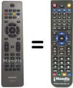 Replacement remote control SEC0204