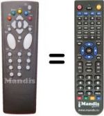 Replacement remote control SEC2792