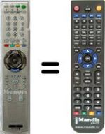 Replacement remote control Sony SEC3380