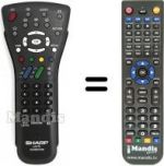 Replacement remote control SEC12527
