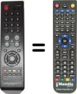 Replacement remote control SEC14812