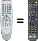 Replacement remote control SEC0359