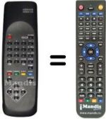Replacement remote control SEC15958