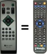 Replacement remote control Belson SEC15567W