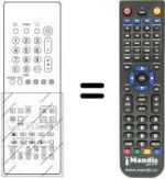 Replacement remote control Pioneer SEC2289