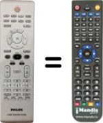 Replacement remote control HVS59568
