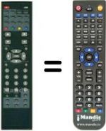 Replacement remote control HVS57638