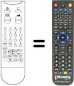 Replacement remote control FB 6