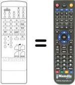 Replacement remote control 04.12.118