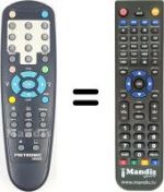 Replacement remote control Metronic 441593