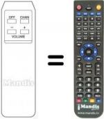 Replacement remote control 09141