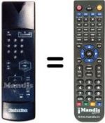 Replacement remote control 100 TS 004