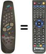 Replacement remote control Seg MADRID