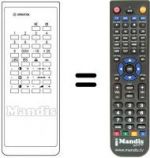 Replacement remote control 105-045G
