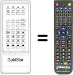 Replacement remote control 105-045Y