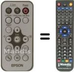 Replacement remote control ELPST11
