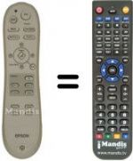 Replacement remote control Epson TW 200 H