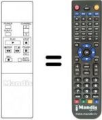 Replacement remote control 143.9.4100.62982