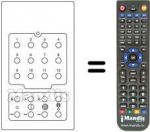 Replacement remote control 16 CHANNELS