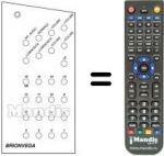 Replacement remote control 16 CHANNELS US