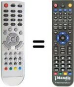 Replacement remote control Imperial 19 SAVERIUS