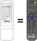 Replacement remote control JXYC