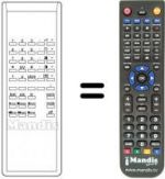 Replacement remote control 94519 F