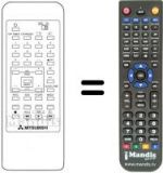 Replacement remote control 290P-014010