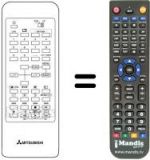 Replacement remote control 290P-014A5