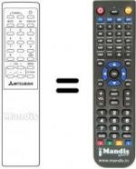 Replacement remote control 290P-015030