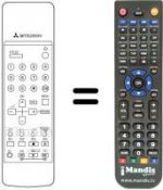 Replacement remote control 290P-023090