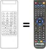 Replacement remote control Waltham WT 655