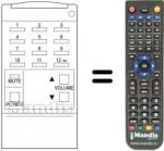 Replacement remote control 30051293