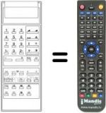 Replacement remote control 30 D 1