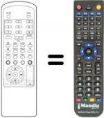 Replacement remote control 350