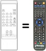 Replacement remote control Inno Hit TVC 720