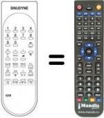 Replacement remote control 4200
