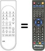 Replacement remote control 4200