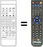 Replacement remote control 4AA4U1T0032