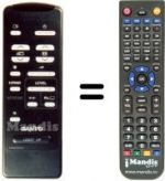 Replacement remote control 4AA4U1T0105
