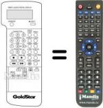 Replacement remote control 597-080A