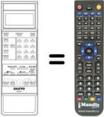 Replacement remote control 613.113.5949