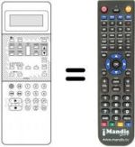 Replacement remote control A09802