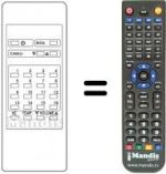 Replacement remote control MG 2587