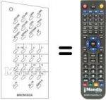 Replacement remote control 660.01.0111